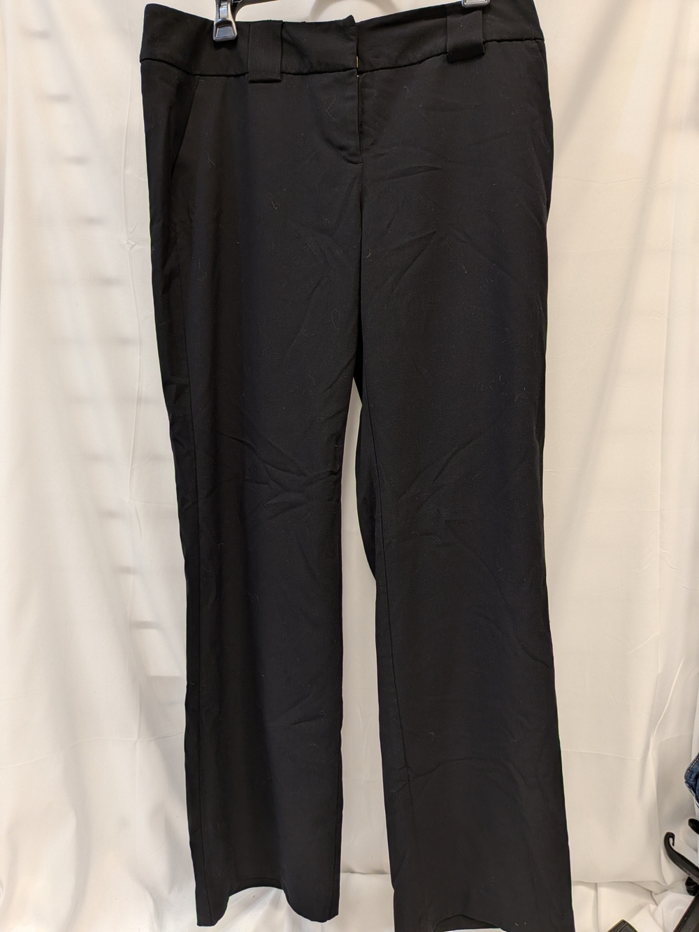 New York & Company Black Straight-Leg Dress Pants